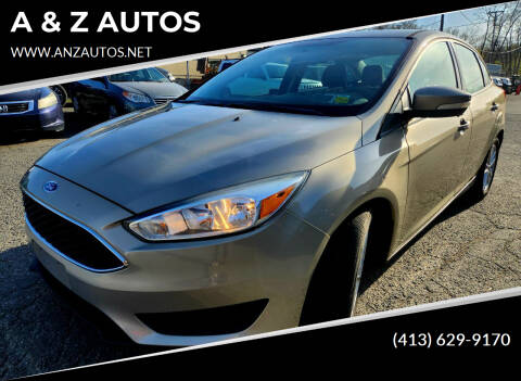 2015 Ford Focus for sale at A & Z AUTOS in Westfield MA