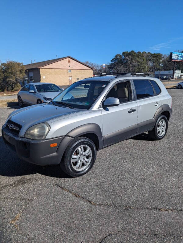 2007 Hyundai Tucson for sale at Funderburk Auto Wholesale in Chesapeake VA