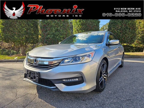 2017 Honda Accord for sale at Phoenix Motors Inc in Raleigh NC