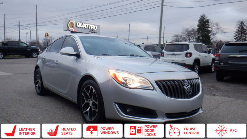 2017 Buick Regal for sale at Quattro Motors in Redford MI