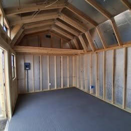 2026 12x20 Derksen Side Lofted Barn