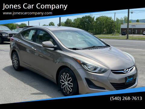 2016 Hyundai Elantra for sale at Jones Car Company of Shawsville in Shawsville VA