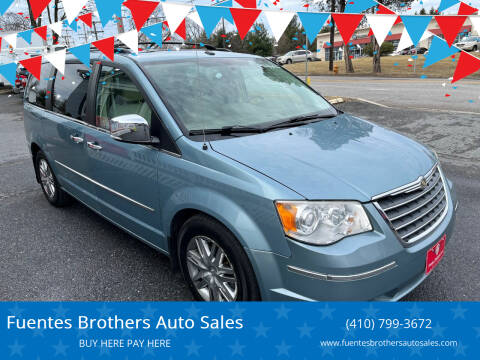 2010 Chrysler Town and Country for sale at Fuentes Brothers Auto Sales in Jessup MD
