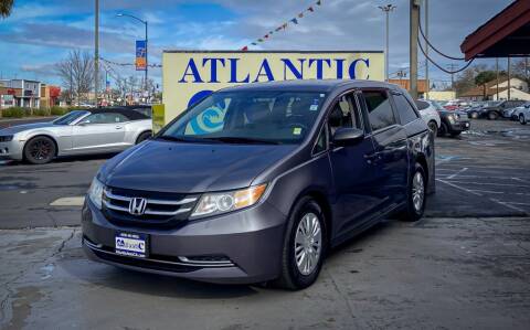 2015 Honda Odyssey for sale at Atlantic Auto Sale in Sacramento CA