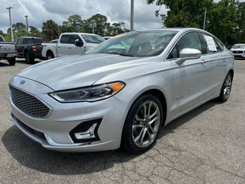 2019 Ford Fusion Hybrid for sale at PHIL SMITH AUTOMOTIVE GROUP - Tallahassee Ford Lincoln in Tallahassee FL