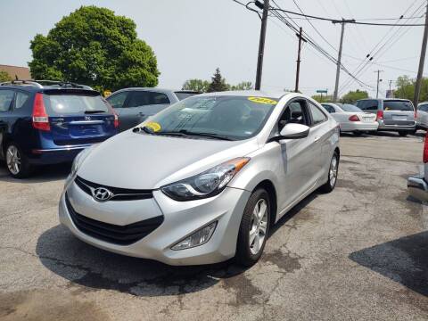 2013 Hyundai Elantra Coupe for sale at Peter Kay Auto Sales in Alden NY
