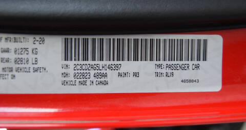 2020 Dodge Challenger SXT