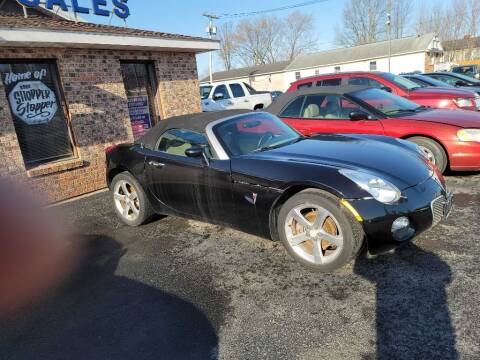 2006 Pontiac Solstice for sale at CRYSTAL MOTORS SALES in Rome NY