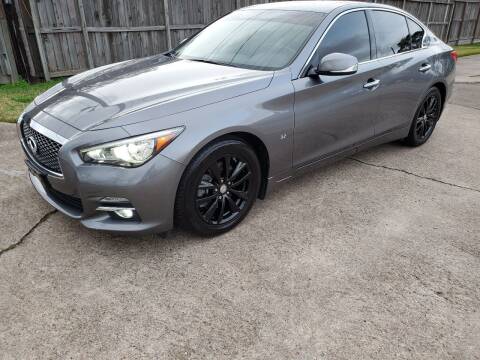 2015 Infiniti Q50 for sale at MOTORSPORTS IMPORTS in Houston TX