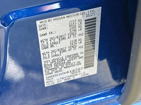 2026 Nissan Frontier SV