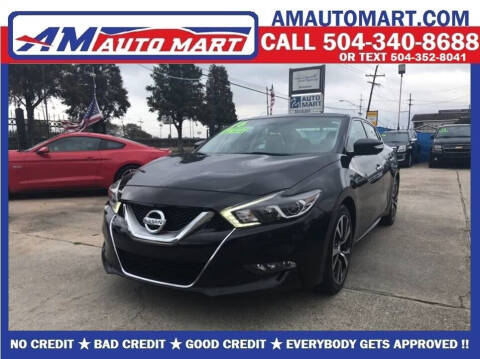 2016 Nissan Maxima for sale at AM Auto Mart Marrero LLC in Marrero LA