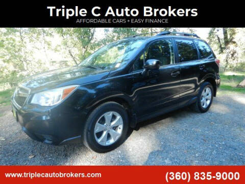 2014 Subaru Forester for sale at Triple C Auto Brokers in Washougal WA