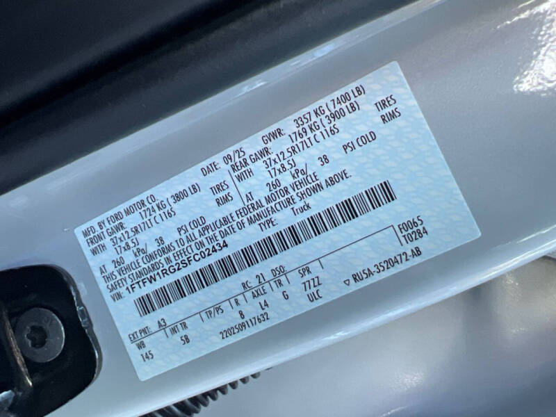 2025 Ford F-150 Raptor