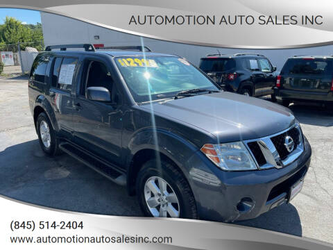 2011 Nissan Pathfinder for sale at Automotion Auto Sales Inc in Kingston NY