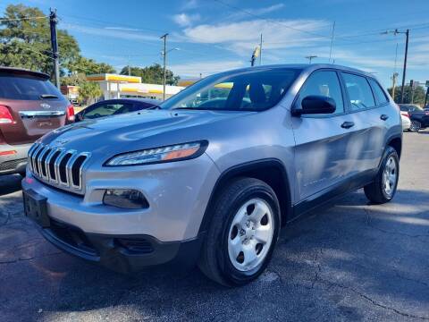 2014 Jeep Cherokee for sale at Hot Deals On Wheels in Tampa FL