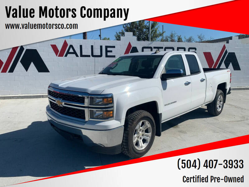 2015 Chevrolet Silverado 1500 for sale at Value Motors Company in Marrero LA