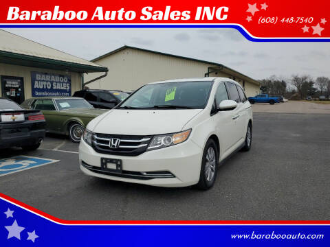 2016 Honda Odyssey for sale at Baraboo Auto Sales INC in Baraboo WI