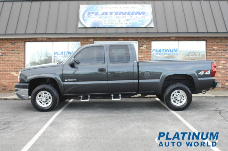 2003 Chevrolet Silverado 2500HD for sale at Platinum Auto World in Fredericksburg VA