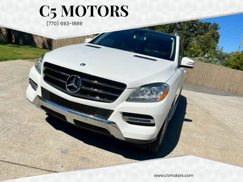 2014 Mercedes-Benz M-Class for sale at C5 Motors in Marietta GA