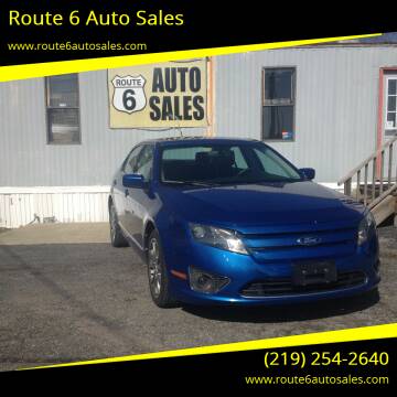 2011 Ford Fusion for sale at Route 6 Auto Sales in Portage IN