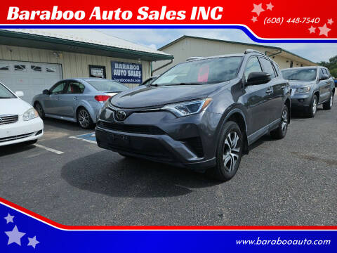 2017 Toyota RAV4 for sale at Baraboo Auto Sales INC in Baraboo WI