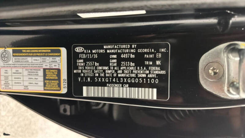 2016 Kia Optima LX