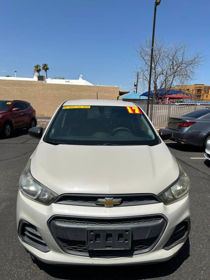Champagne 2017 Chevrolet Spark LS CVT LS CVT 4dr Hatchback 2
