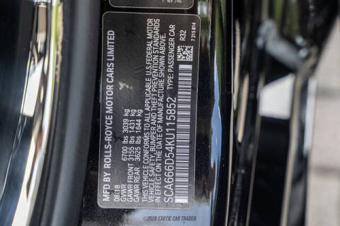 2019 Rolls-Royce Dawn