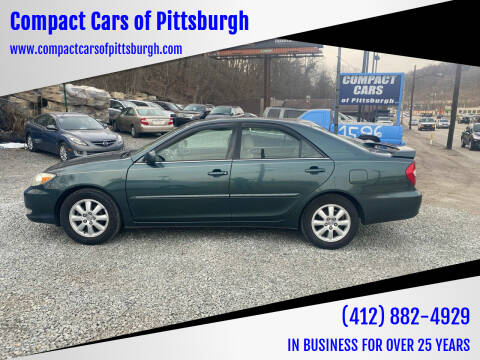 2003 Toyota Camry for sale at Compact Cars of Pittsburgh in Pittsburgh PA