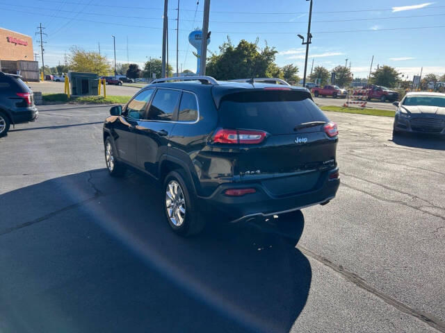 2014 Jeep Cherokee for sale at Wyrick Auto Sales & Leasing Inc in Zeeland, MI