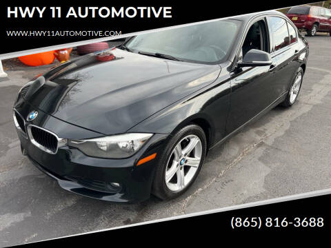 2015 BMW 3 Series for sale at HWY 11 AUTOMOTIVE in Lenoir City TN