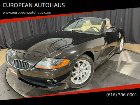 2004 BMW Z4 for sale at EUROPEAN AUTOHAUS in Holland MI