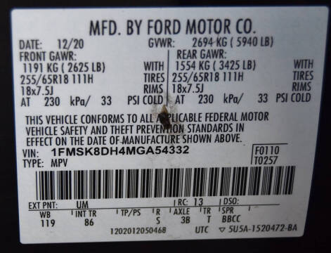 2021 Ford Explorer XLT