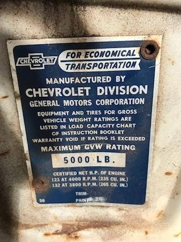 1957 Chevrolet 3100 4