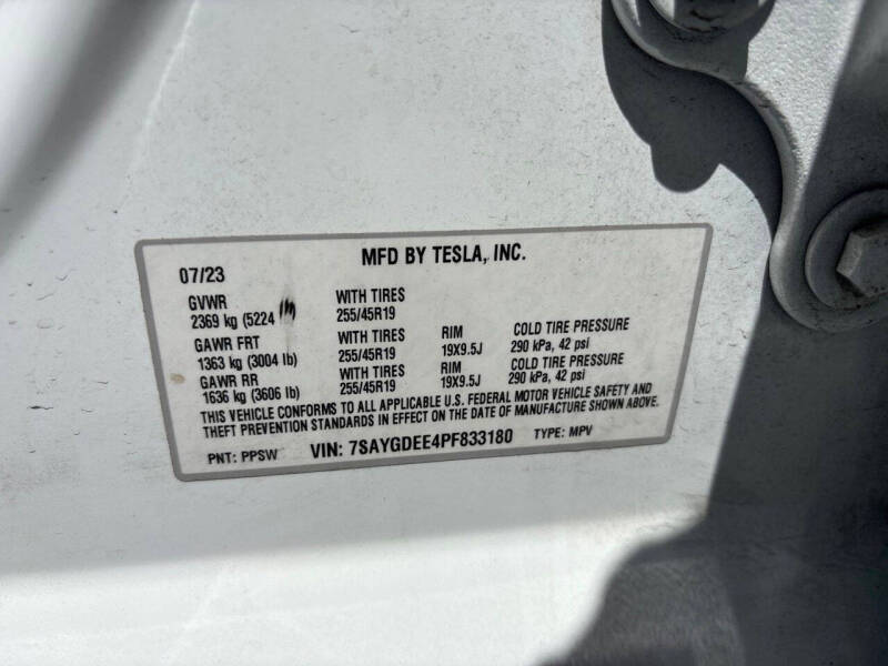 2023 Tesla Model Y Long Range