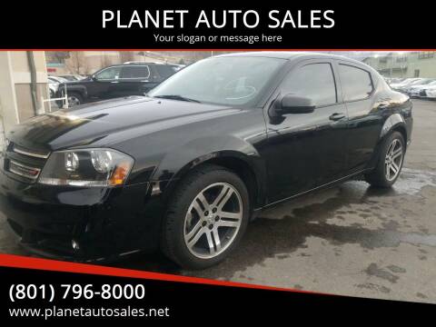 2012 Dodge Avenger for sale at PLANET AUTO SALES in Lindon UT