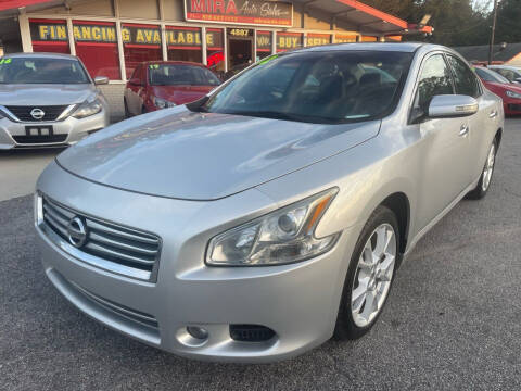 2012 Nissan Maxima for sale at Mira Auto Sales in Raleigh NC