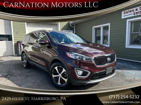 2017 Kia Sorento for sale at CarNation Motors LLC in Harrisburg PA