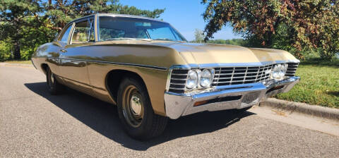 1967 Chevrolet Bel Air for sale at Mad Muscle Garage in Waconia MN