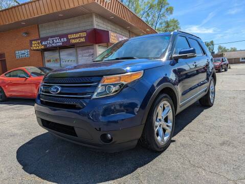 2012 Ford Explorer for sale at Lamarina Auto Sales in Dearborn Heights MI