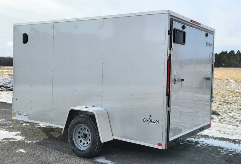 2025 Pace American 6x12 Ouback DLX for sale at Forkey Auto & Trailer Sales in La Fargeville NY