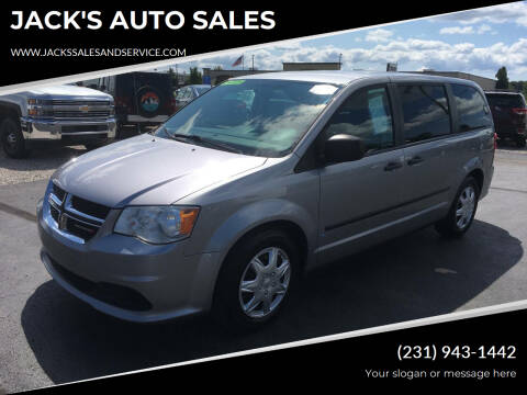 2016 Dodge Grand Caravan for sale at JACK'S AUTO SALES in Traverse City MI