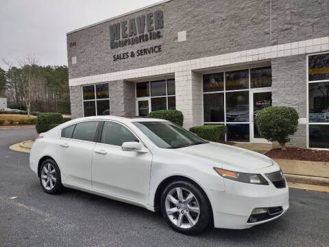 2013 Acura TL for sale at Weaver Motorsports Inc in Cary NC