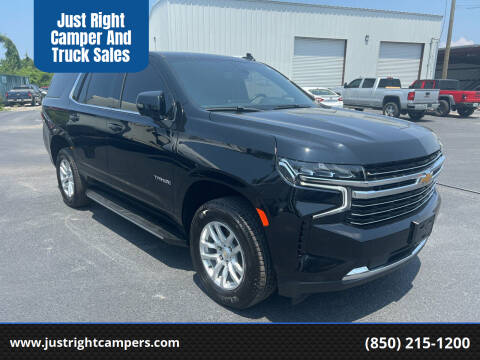 2021 Chevrolet Tahoe for sale at Just Right Camper And Truck Sales in Panama City FL