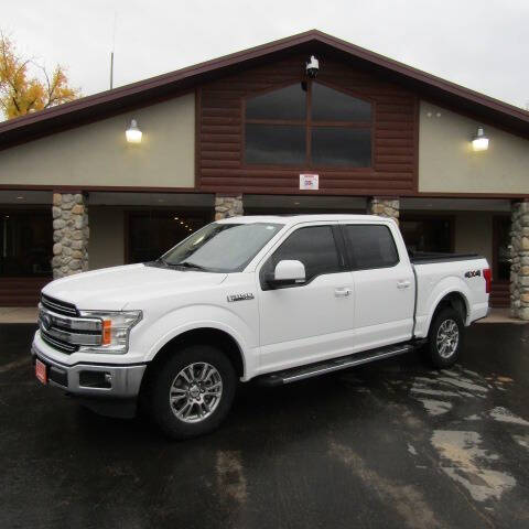 Used 2020 Ford F-150 Lariat with VIN 1FTEW1E42LFB56435 for sale in Sheridan, WY