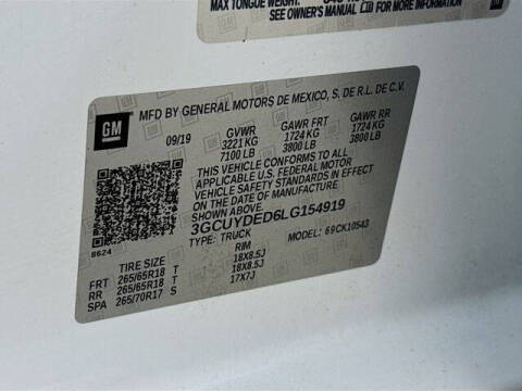 2020 Chevrolet Silverado 1500