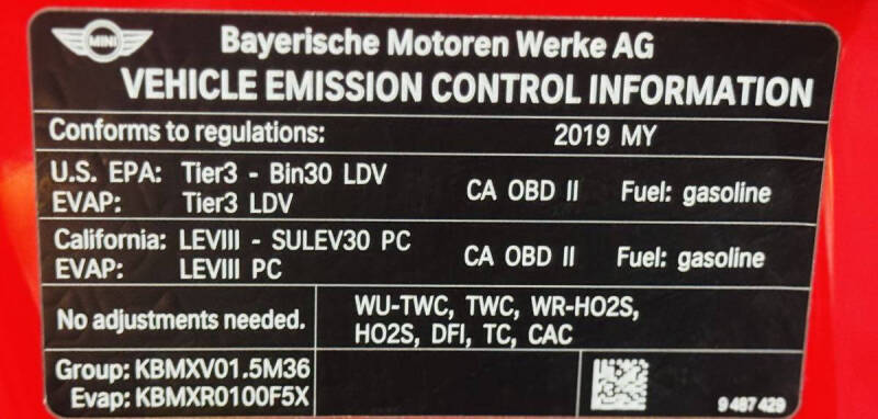 2019 MINI Hardtop 2 Door Cooper