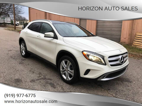 2015 Mercedes-Benz GLA for sale at Horizon Auto Sales in Raleigh NC