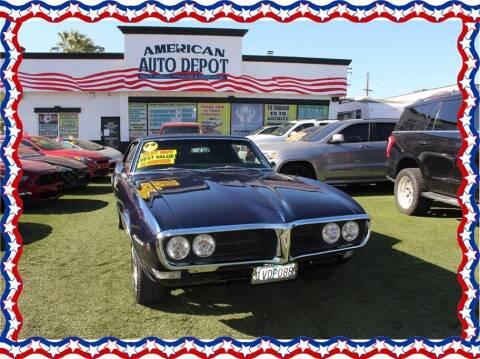 1968 Pontiac Firebird for sale at American Auto Depot in Modesto CA