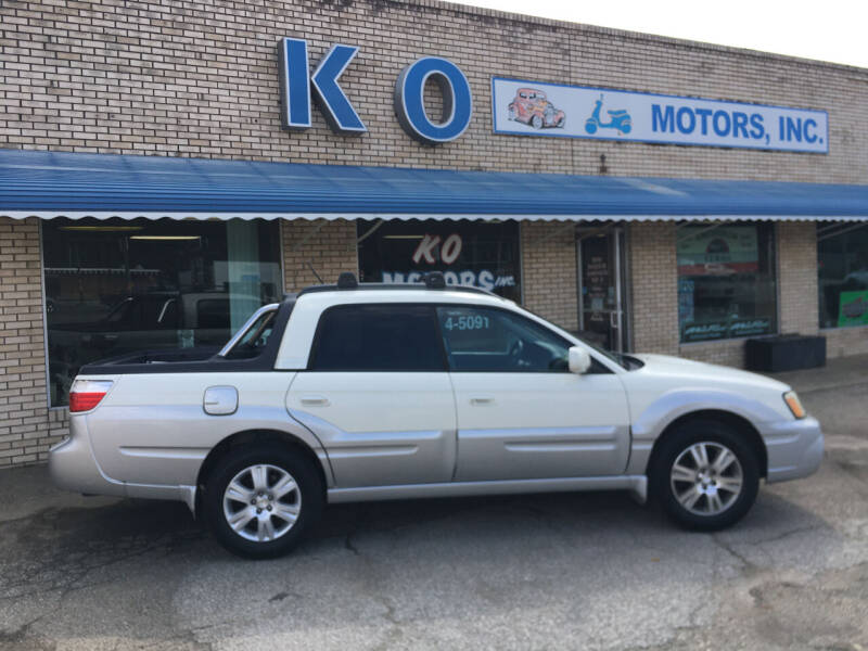 2004 Subaru Baja for sale at K O Motors in Akron OH